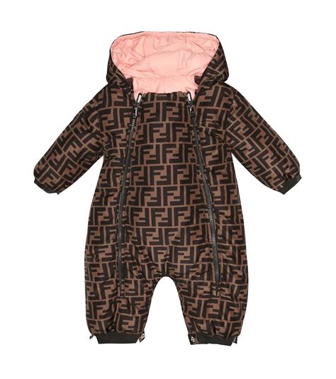 fendi baby jumpsuit free shipping|Fendi baby girl hoodie.